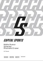 Предварительный просмотр 1 страницы CAPITAL SPORTS 10034695 Manual