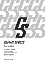 CAPITAL SPORTS 10040010 Manual preview