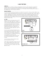 Preview for 11 page of Capital ACG40RBI.1L Use And Care Manual