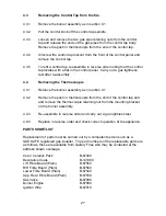 Preview for 27 page of Capital GSRCI2MN Installation, Maintenance & User Instructions