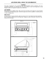 Preview for 11 page of Capital MAESTRO SERIES Use And Care Manual