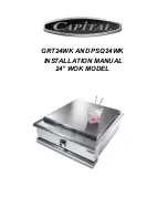 Capital Performance PSQ24WK Installation Manual preview