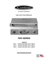 Capital PRO-3L Use And Care Manual preview