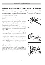 Предварительный просмотр 25 страницы Capitani VAPOR 3000 Operating Instructions Manual