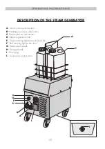 Предварительный просмотр 27 страницы Capitani VAPOR 3000 Operating Instructions Manual