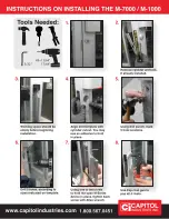 CAPITOL M-7000 Installaiton Instructions preview