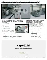 Preview for 8 page of CapKold Cook-Chill Production Systems Brochure