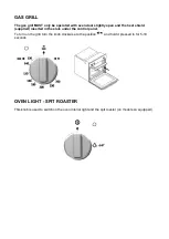 Preview for 16 page of Caple BOG622E00X Installation - Use - Maintenance