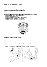 Preview for 21 page of Caple BOG622E00X Installation - Use - Maintenance