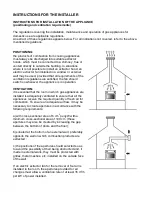 Preview for 4 page of Caple BOG922E10X Installation - Use - Maintenance