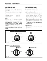 Preview for 17 page of Caple C 201 F/B Instruction Manual