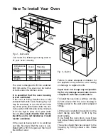 Preview for 6 page of Caple C 205 F Instruction Manual