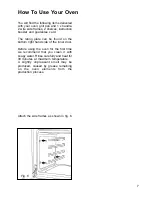 Preview for 7 page of Caple C 205 F Instruction Manual