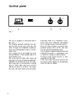 Preview for 8 page of Caple C 205 F Instruction Manual