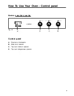 Preview for 9 page of Caple C 301 F/B Instruction Manual