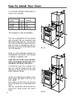 Предварительный просмотр 6 страницы Caple C 302 Instruction Manual