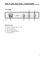 Предварительный просмотр 9 страницы Caple C 302 Instruction Manual