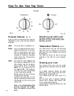 Предварительный просмотр 10 страницы Caple C 302 Instruction Manual