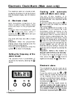 Предварительный просмотр 12 страницы Caple C 302 Instruction Manual