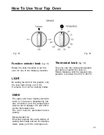 Предварительный просмотр 15 страницы Caple C 302 Instruction Manual