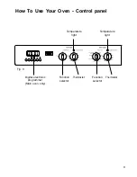 Preview for 9 page of Caple C 305 F/SS Instruction Manual