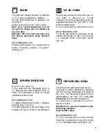 Preview for 21 page of Caple C 502 M Instruction Manual