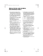 Предварительный просмотр 3 страницы Caple C126F Instructions For Use Manual