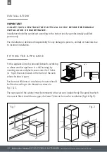 Preview for 12 page of Caple C2105 Instruction Manual