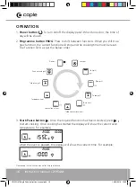 Preview for 16 page of Caple C2105GM Manual