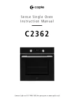 Caple C2362 Instruction Manual preview