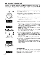 Preview for 14 page of Caple C240SS Instructions For Use Manual