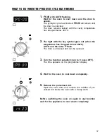 Preview for 17 page of Caple C240SS Instructions For Use Manual