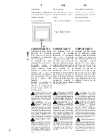 Preview for 3 page of Caple C2511S Instruction Manual