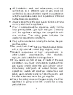 Preview for 4 page of Caple C2512 Instruction Manual