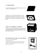 Preview for 13 page of Caple C2512 Instruction Manual