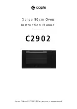 Caple C2902 Instruction Manual предпросмотр