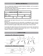 Preview for 4 page of Caple C3240SS Installation And Operating Instructions Manual