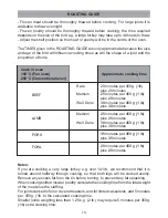 Preview for 13 page of Caple C3240SS Installation And Operating Instructions Manual