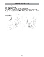 Preview for 25 page of Caple C3240SS Installation And Operating Instructions Manual