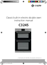 Caple C3245 Instruction Manual preview