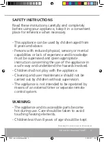 Preview for 3 page of Caple C3245 Instruction Manual