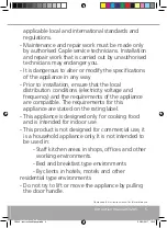 Preview for 5 page of Caple C3245 Instruction Manual