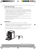 Preview for 11 page of Caple C3245 Instruction Manual