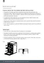 Preview for 10 page of Caple C3246 Instruction Manual