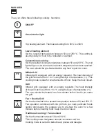 Preview for 9 page of Caple C3370 Instruction Manual