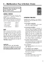 Preview for 13 page of Caple C3400 Instruction Manual