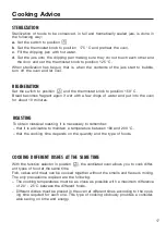 Preview for 17 page of Caple C3400 Instruction Manual