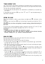 Preview for 21 page of Caple C3400 Instruction Manual