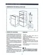 Preview for 10 page of Caple C3501 Instruction Manual