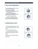 Preview for 11 page of Caple C3501 Instruction Manual